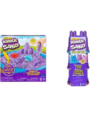 KINETIC SAND, SANDBOX SET EDAD. + DE 3 AÑOS