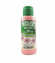 PINTURA ACRILICA 60 ML. ACRILEX  ROSA ANTIGUO 828