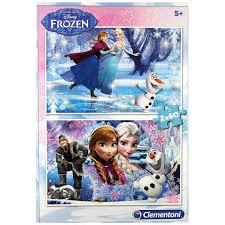 Puzzle frozen best sale 5 años