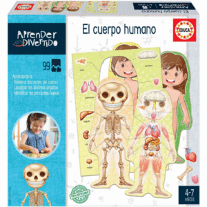 JUEGO EDUCA EL CUERPO HUMANO EDAD: 4-7 AÑOS