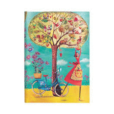 LIBRETA PAPERBLANKC 13*18 CM. TAPA DURA MANZANAS DE OTOÑO