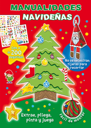 MANUALIDADES NAVIDEÑAS (200 PEGATINAS)