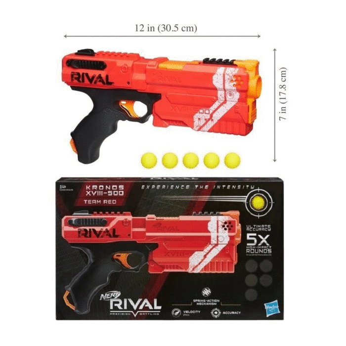 pistolas de nerf rival